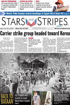 Stars and Stripes - international - April 10th 2017