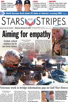 Stars and Stripes - international - November 15th 2017