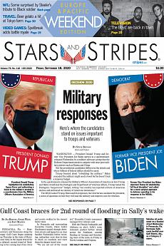 Stars and Stripes - international - September 18th 2020