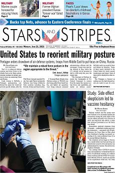 Stars and Stripes - international - June 21st 2021