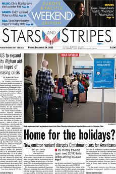 Stars and Stripes - international - December 24th 2021