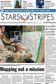 Stars and Stripes - international - February 17th 2022