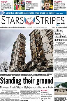 Stars and Stripes - international - April 26th 2022