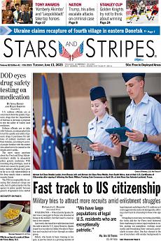 Stars and Stripes - international - June 13th 2023