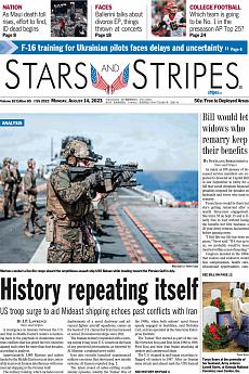 Stars and Stripes - international - August 14th 2023